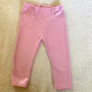 Pink sparkle pants